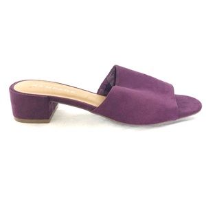 Rampage Purple Sayda Heeled Slide-Ons